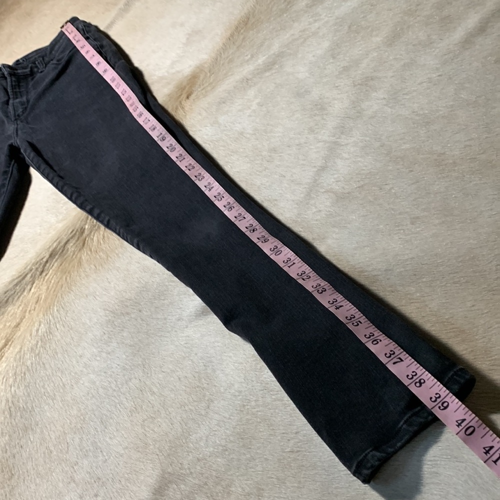 ABERCROMBIE & FITCH Simone High Rise Super Skinny Black Jeans / JEGGINGS Size 4L - Picture 8 of 9